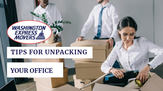 Tips For Unpacking Your Office  